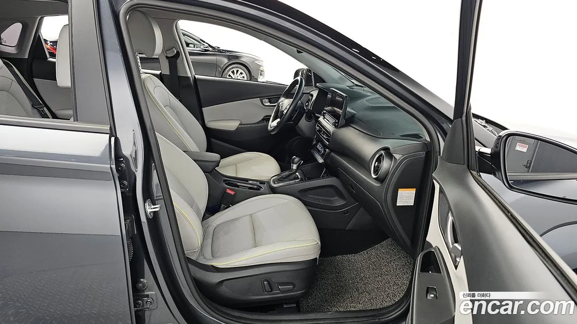 Hyundai The New Kona Hybrid 2021 Серый из Кореи, фото 2