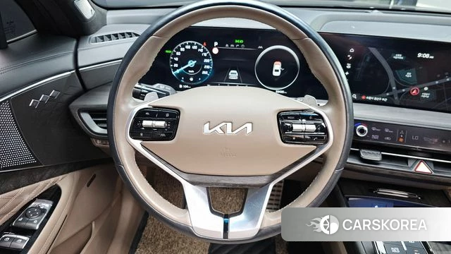 Kia K8 Hybrid 2022 Серый из Кореи, фото 2