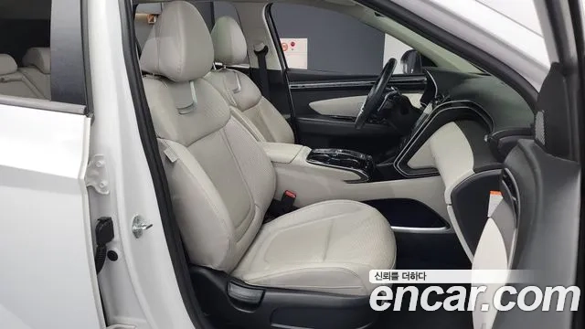 Hyundai Tucson Hybrid (NX4) 2021 Белый из Кореи, фото 2