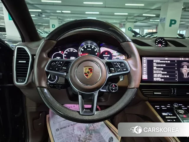 Porsche Cayenne (PO536) 2021 Черный из Кореи, фото 2