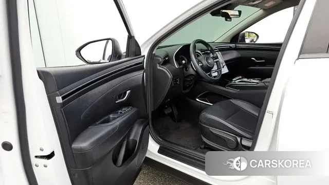 Hyundai Tucson Hybrid (NX4) 2021 Белый из Кореи, фото 2