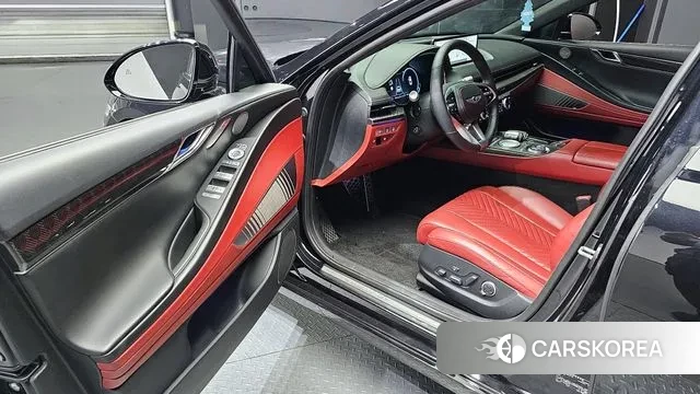 Genesis G80 (RG3) 2022 Черный из Кореи, фото 2