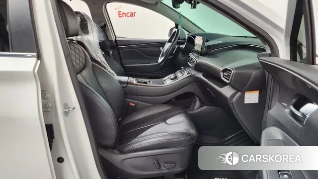 Hyundai The New Santa Fe 2021 Белый из Кореи, фото 2