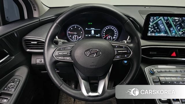 Hyundai The New Santa Fe 2022 Белый из Кореи, фото 2