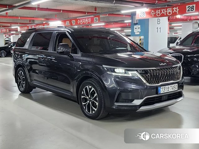 Kia Carnival 4th generation 2022 Серый из Кореи, фото 2