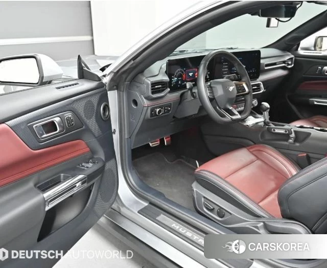 Ford Mustang 7th Generation 2024 Серебристо-серый из Кореи, фото 2