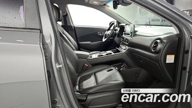 Hyundai Kona Electric 2018 Серебристо-серый из Кореи, фото 2