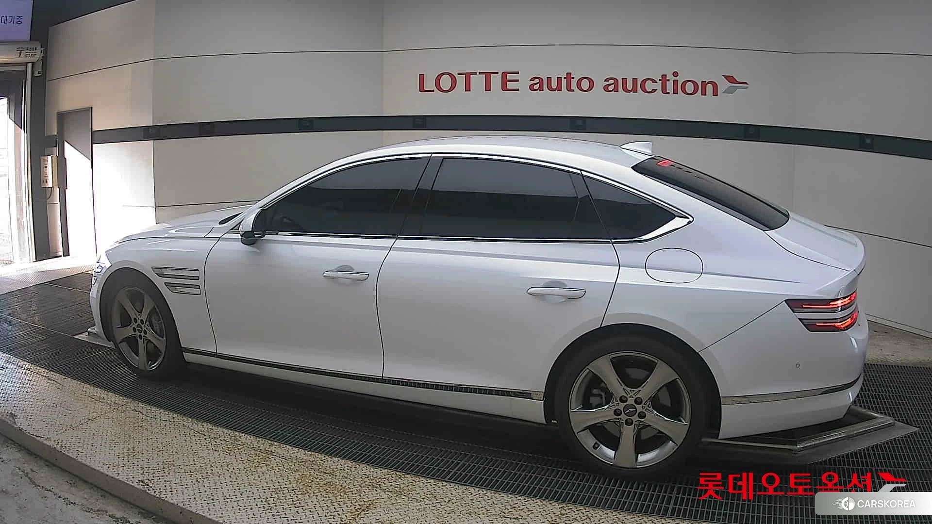 Hyundai G80 2022 Uyuni White из Кореи, фото 2