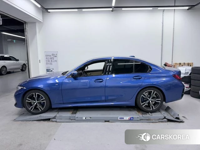 BMW 3 Series (G20) 2022 Синий из Кореи, фото 2