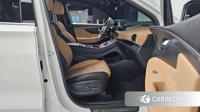 Hyundai The New Santa Fe 2023 Белый из Кореи, фото 2