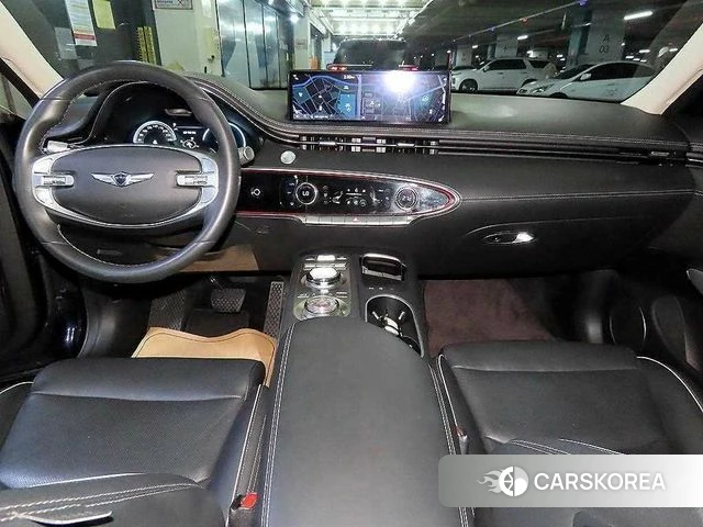 Genesis GV70 2021 Синий из Кореи, фото 2