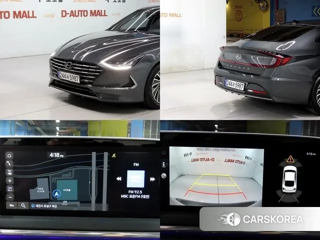 Hyundai Sonata Hybrid (DN8) 2021 Серый из Кореи, фото 2