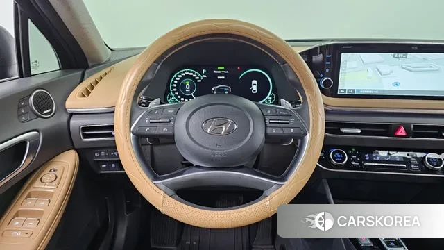 Hyundai Sonata Hybrid (DN8) 2021 Черный из Кореи, фото 2