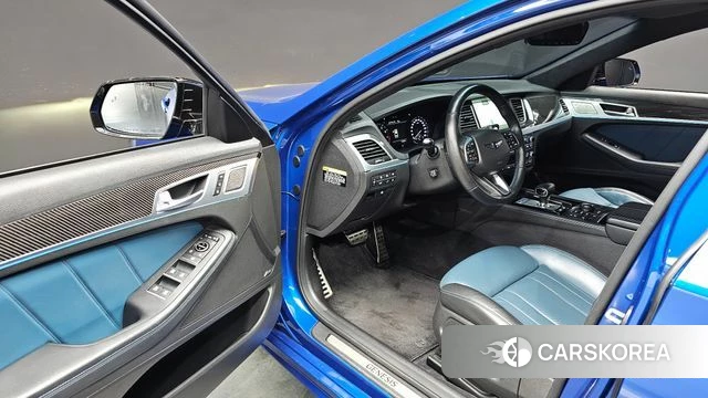 Genesis G80 2018 Синий из Кореи, фото 2