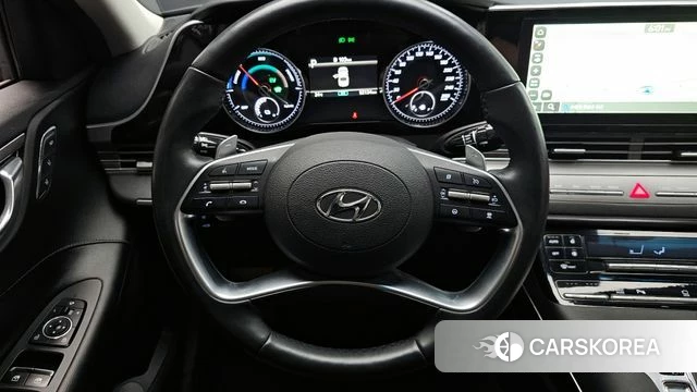 Hyundai The New Grandeur IG Hybrid 2021 Черный из Кореи, фото 2