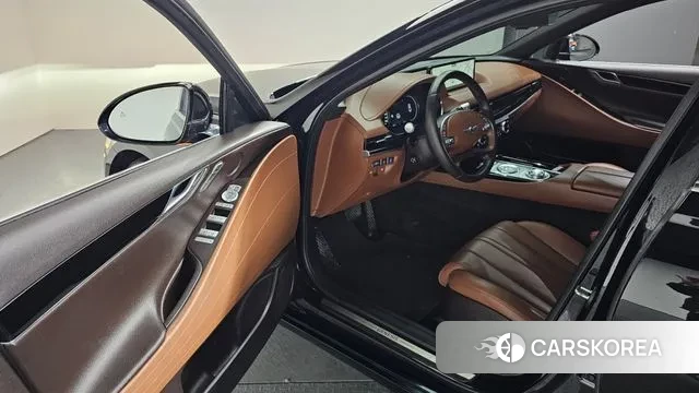 Genesis G80 (RG3) 2022 Черный из Кореи, фото 2