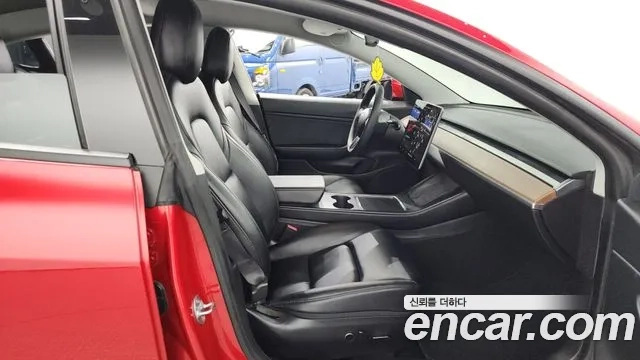 Tesla Model 3 2021 Красный из Кореи, фото 2