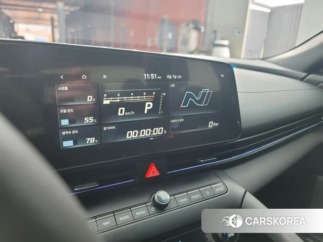 Hyundai The New Avante (CN7) 2024 Синий из Кореи, фото 2