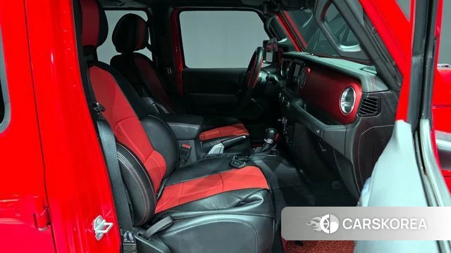 Jeep Wrangler (JL) 2021 Красный из Кореи, фото 2