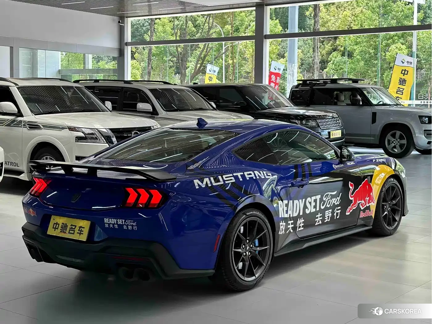 Ford Mustang 2024 Синий из Китая, фото 2