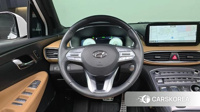 Hyundai The New Santa Fe 2021 Белый из Кореи, фото 2