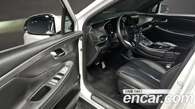 Hyundai The New Santa Fe 2022 Белый из Кореи, фото 2