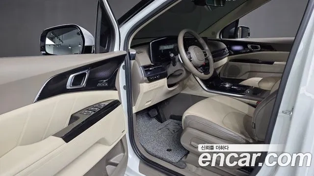 Kia Carnival 4th generation 2022 Белый из Кореи, фото 2