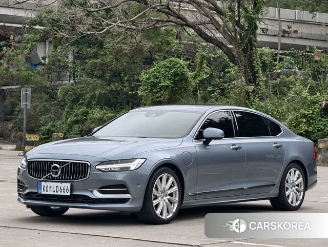 Volvo S90 PHEV 2019 Синий из Китая, фото 2