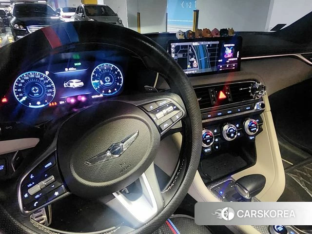 Genesis The New G70 Shooting Brake 2022 Синий нефрит из Кореи, фото 2