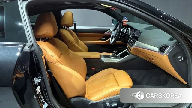 BMW 4 Series (G22) 2022 Черный из Кореи, фото 2