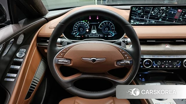 Genesis G80 (RG3) 2023 Черный из Кореи, фото 2
