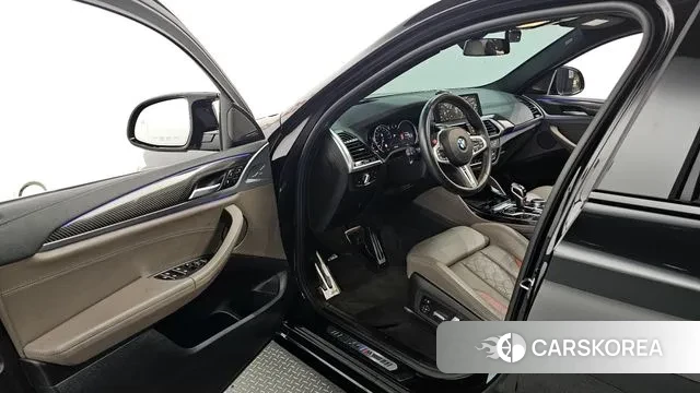 BMW X4M (G02) 2019 Черный из Кореи, фото 2