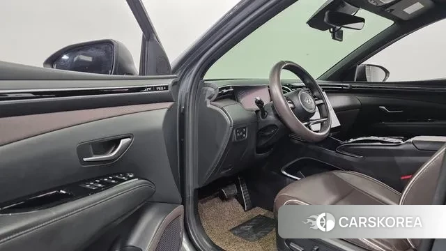 Hyundai Tucson Hybrid (NX4) 2021 Серый из Кореи, фото 2