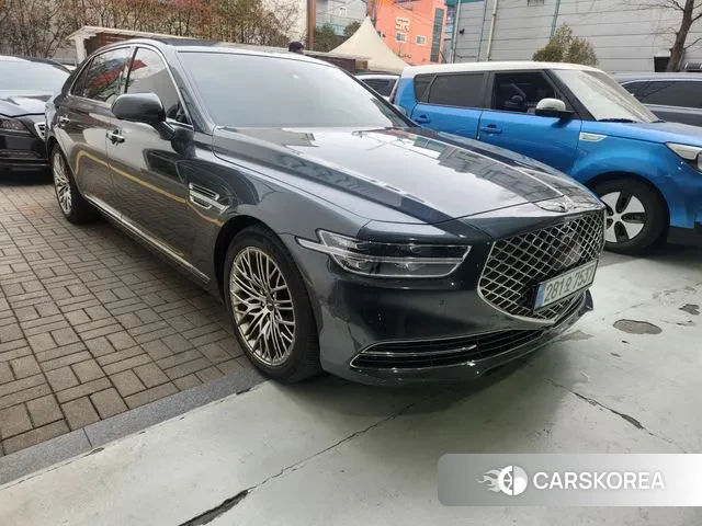 Genesis G90 2021 Серый из Кореи, фото 2