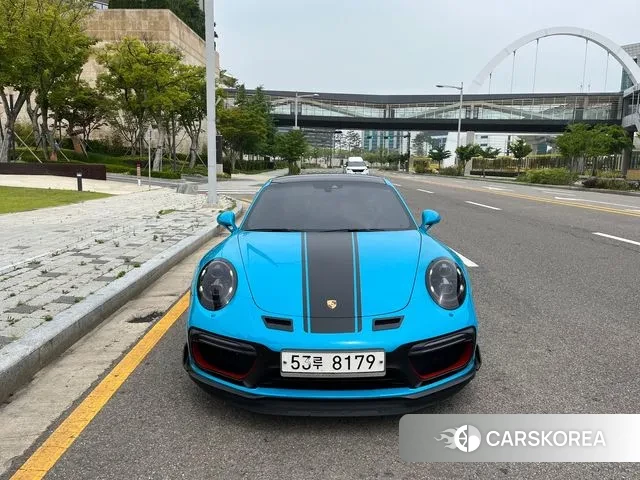 Porsche 911 2018 Синий из Кореи, фото 2