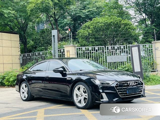 Audi A7L 2023 Черный из Китая, фото 2