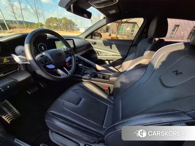 Hyundai The New Avante (CN7) 2023 Синий из Кореи, фото 2