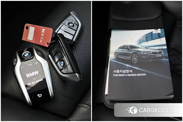 BMW 5 Series (G30) 2018 Светло-серебряный цвет из Кореи, фото 2