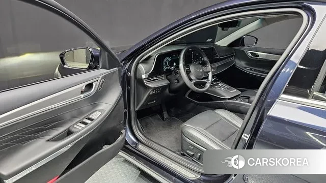 Hyundai The New Grandeur IG Hybrid 2021 Синий из Кореи, фото 2