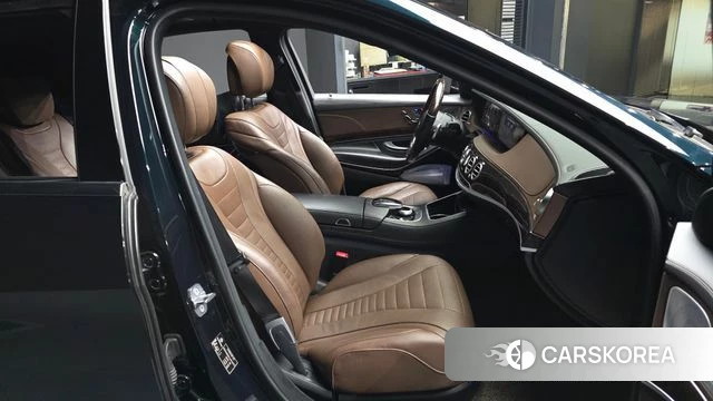 Mercedes-Benz S-Class W222 2020 Темно-зеленый из Кореи, фото 2