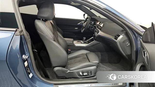 BMW 4 Series (G22) 2021 Синий из Кореи, фото 2