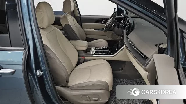 Kia Carnival 4th generation 2021 Небесно-голубой из Кореи, фото 2