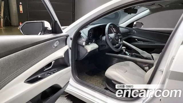 Hyundai Avante (CN7) 2021 Белый из Кореи, фото 2