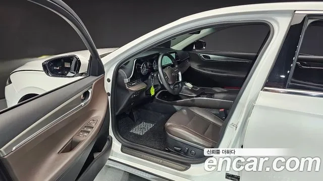 Hyundai The New Grandeur IG Hybrid 2021 Белый из Кореи, фото 2