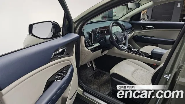 Kia Sportage 5th Generation Hybrid 2024 Темно-зеленый из Кореи, фото 2