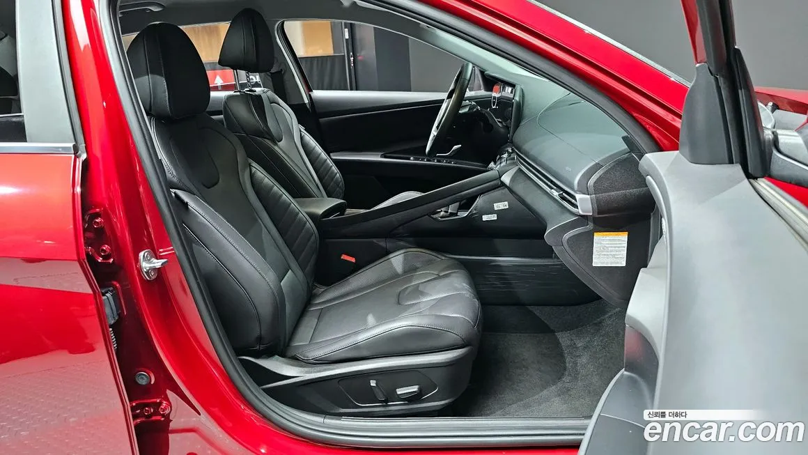 Hyundai The New Avante Hybrid (CN7) 2023 Красный из Кореи, фото 2