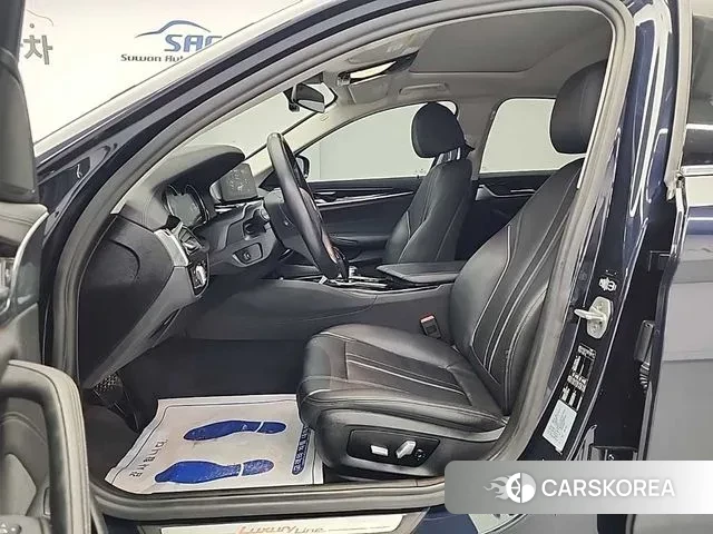 BMW 5 Series (G30) 2018 Синий из Кореи, фото 2