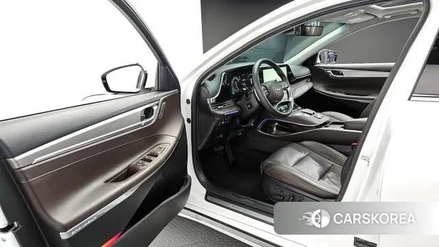 Hyundai The New Grandeur IG Hybrid 2021 Белый из Кореи, фото 2