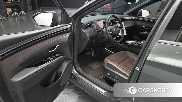 Hyundai Tucson Hybrid (NX4) 2021 Серый из Кореи, фото 2