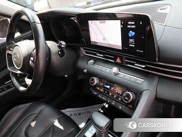 Hyundai Avante (CN7) 2022 Белый из Кореи, фото 2